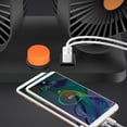 thumbnail image 6 of XGFHYJEH Car Fan, Fan for Car, Portable Fan for Car, Car Fan for Dashboard, Usb Fan for Car, Car Fans that Blow Cold Air, Car Fans for Cooling inside a Car, 6 of 7