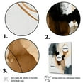 thumbnail image 3 of DESIGN ART Designart "Abstract Roses I" Abstract Floral Wall Art For Living Room 24 in. wide x 32 in. high, 3 of 5