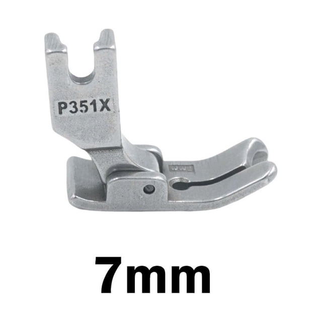BUYISI 1 Pce Pied-de-Biche Réglable P351X pour Machine à Coudre Industrielle, Accessoires de Machine à Coudre Industrielle en Métal 7Mm