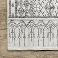 thumbnail image 4 of nuLOOM Hettie SpinClean Transitional Tribal Machine Washable Area Rug, 8' x 10', Hettie Light Grey, 4 of 8