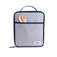 thumbnail image 5 of PackIt Freezable Gel-Lined Large Upright Lunch Box,  Gray/Navy, Ideal Use for Workday Meals and Travel, 5 of 9