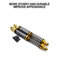 thumbnail image 3 of ZheElen 2x Aluminum Alloy 1/10 Front Shock Absorber For ECX AMP RC Car Part RC Car Accessories Replacement Parts RC Upgrade Part Golden, 3 of 6