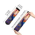 thumbnail image 5 of Bingfone Rooster Oil Painting Design Patterned Men'S Women'S Casual Cotton Socks, 5 of 9