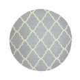 thumbnail image 4 of Nuloom 6' x 9' Hand Hooked Marrakech Trellis Rug in Light Gray, 4 of 5