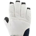 thumbnail image 2 of HOTFINGERS Men's Rip-N-Go ll Alpine Sport Fabric Gloves, Color: White and Navy, Size: M, 2 of 4