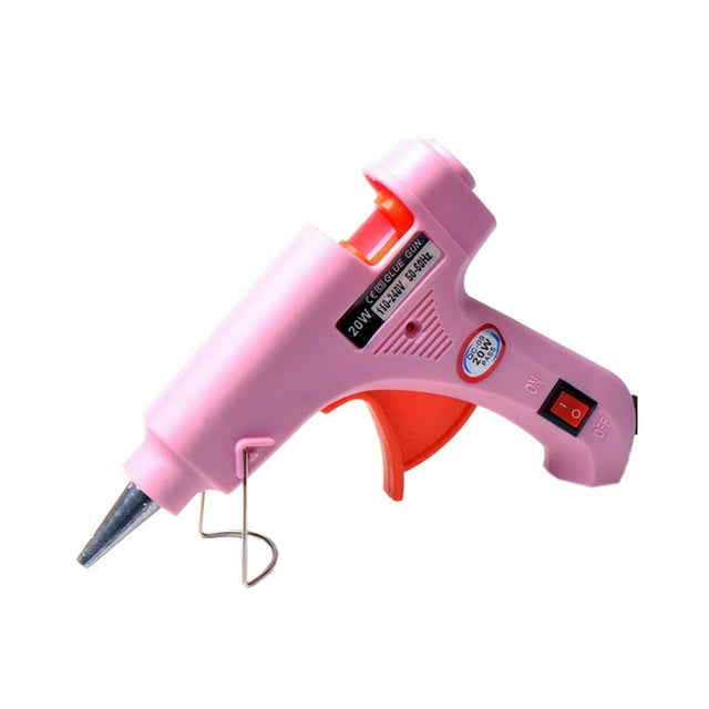 Pistolet à Colle 20W 7mm Bâtons de Colle Outil de Réparation de Température Thermique Électrique Mini DIY, Ignifuge