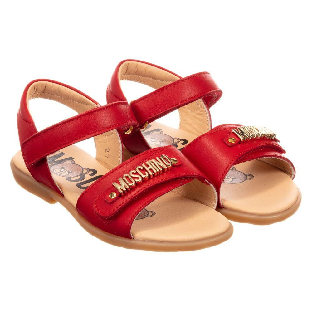 girls moschino sandals