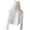 White, variant on HCYSFG Womens Sun Protection Jacket Hooded Zip Up Long Sleeve Cropped Fit Built In Visor Lightweight Windbreaker Summer Outdoor Beach Travel Hoodies