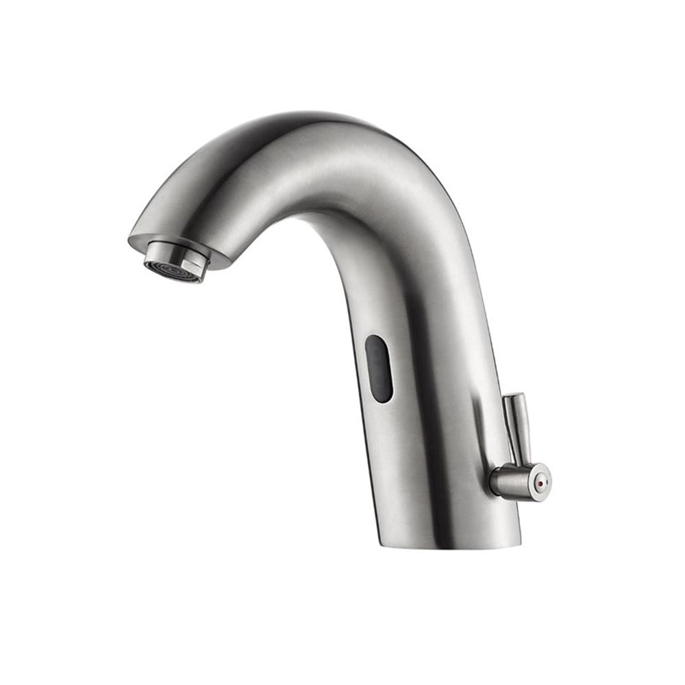 Vinnova 111112-BAF-SNT Jumilla Automatic Sensor Touchless Single-Hole Satin Nickel Bathroom Faucet