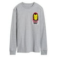 thumbnail image 2 of Marvel Iron Man - Invincible Oversized - Men's Long Sleeve Graphic T-Shirt, 2 of 5