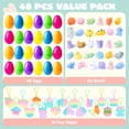thumbnail image 2 of Huevos de Pascua precargados JOYIN, 48 unidades, con varios juguetes, 2 of 8
