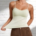 thumbnail image 3 of Women's Tummy Control Shapewear Tank Tops Shapewear Camisoles with Built in Bra Tummy Control Compression Tank Tops for Women Body Shaper Padded Tanks, 3 of 4