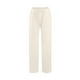 thumbnail image 5 of Pantalones anchos de lino con cintura alta y cordón para mujer: pantalones elásticos tipo palazzo para yoga, ideales para llevar con ropa informal, 5 of 7