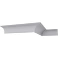 thumbnail image 6 of 4 1/4"H x 4 3/4"P x 6 3/8"F x 94 1/2"L Bradford Traditional Cove Crown Moulding, 6 of 14