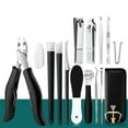 thumbnail image 1 of Kit de Fichiers pour Pieds, Ensemble de 16 Pcs Outils de Pédicure Kit de Pédicure Kit de Retrait des Callosités Durabilité Prolongée, 1 of 8