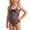 X01 Brown, variant on Gelikeya Girls Swimsuits Size 10-11 Sleeveless 1 Piece Spaghetti Straps Swimwear Bathing Suits for Summer Hawaiian Beachwear (Tweens, Black)