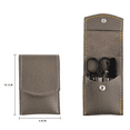 thumbnail image 2 of Juego de cortaúñas, cuchillo de acero inoxidable de alta precisión, tijeras afiladas con estuche elegante Adepaton CPB-US-YYM167-11, 2 of 5