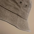 thumbnail image 3 of Slccxzc Vintage Washed Cotton Bucket Hat, Wide Brim Sun Cap for Outdoor Hiking, 3 of 7