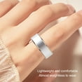 thumbnail image 3 of Smart Ring, Health Fitness Tracker Ring to Monitor Fitness Pedometer Sleep Tracking APP, for  Photo, 5ATM Waterproof Wearable Health Ring for Men Women, 5 Days, 3 of 7