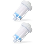 2pcs Shower Filter Water Filter For Washing Machine Water Tap Filter
