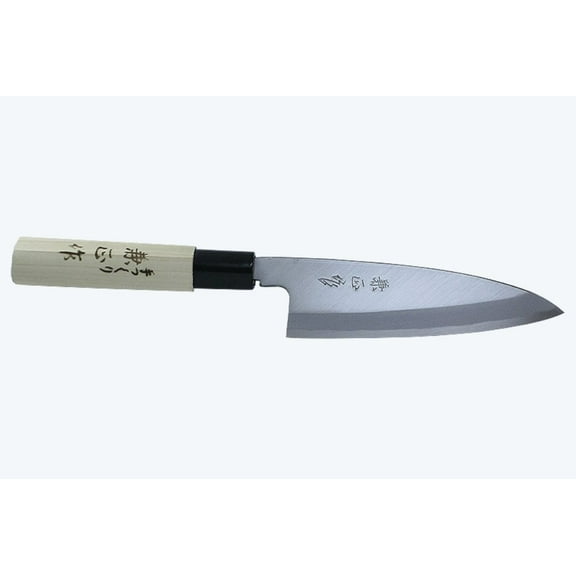 Kanetsune Funayuki-Deba 180mm With Plastic Bolster Magnolia wood handle KC-550