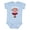 AE-Light Blue, variant on Inktastic Monkey 1st Birthday 1 Year Old Girl Girls Baby Bodysuit