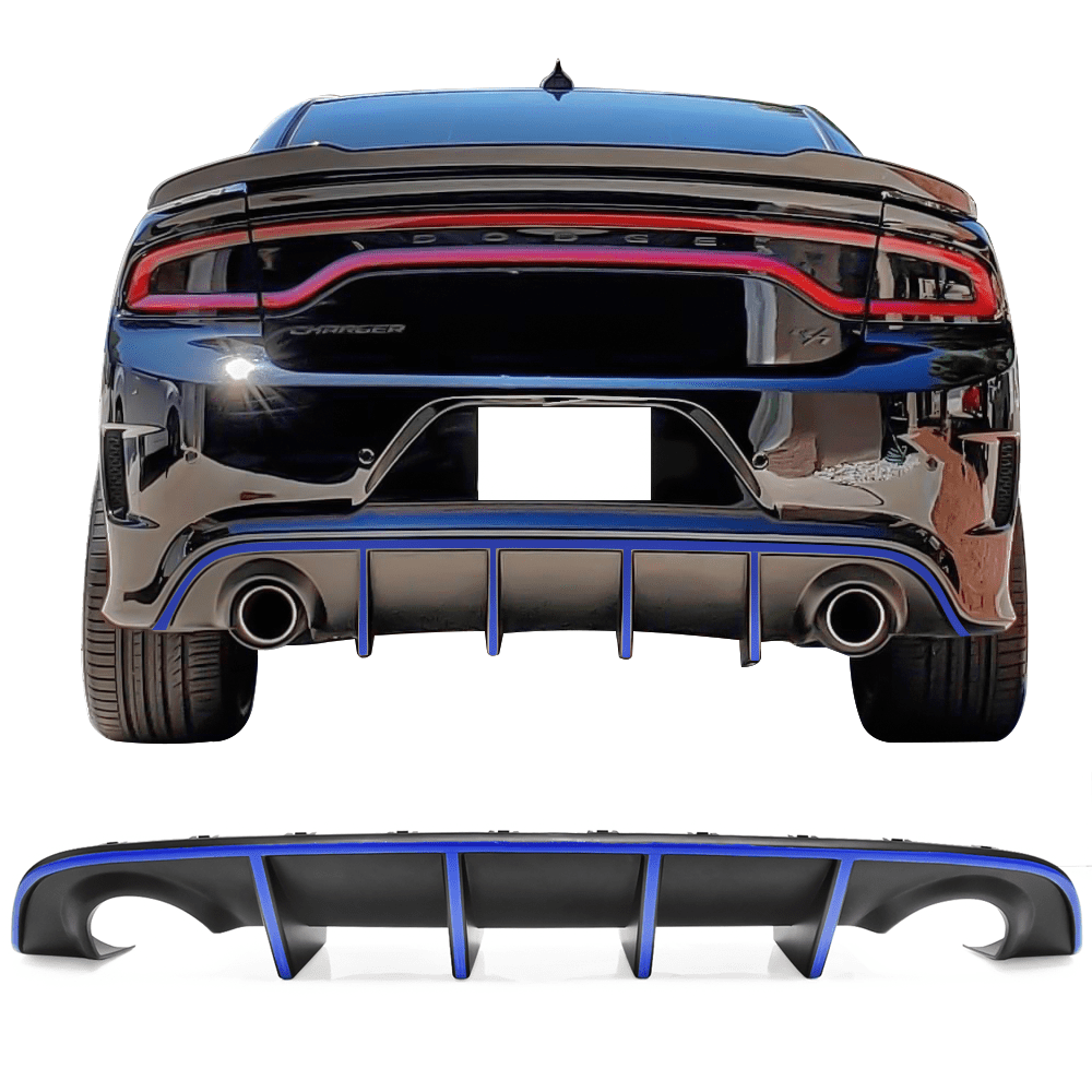 Ikon Motorsports Compatible with 15-23 Dodge Charger SRT OE Style Rear ...