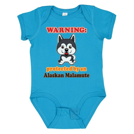 

Inktastic Alaskan Malamute Dog Lover Gift Baby Boy or Baby Girl Bodysuit