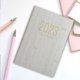 thumbnail image 4 of Diario Notebook para 2023 Goals Schedules Track para Office Business, Weekly, Monthly, Yearly Agenda Organizer Notebook Beige Gloria almohadillas para escribir cuadernos, 4 of 9
