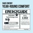 thumbnail image 3 of Mainstays 52 inch Hugger Indoor Ceiling Fan with Light Kit, White, 5 Blades, Reverse Airflow, 3 of 15