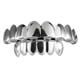 thumbnail image 1 of Injueey Conjunto de regalo de accesorios de hip hop de diente dorado grande de mascarada de terror falso de Halloween Type10 NO10 Injueey JR0576-02B, 1 of 6