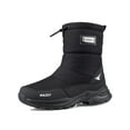 thumbnail image 4 of SIMANLAN Men's Waterproof Winter Boots Warm Snow Shoes Size 7.5-11, 4 of 8