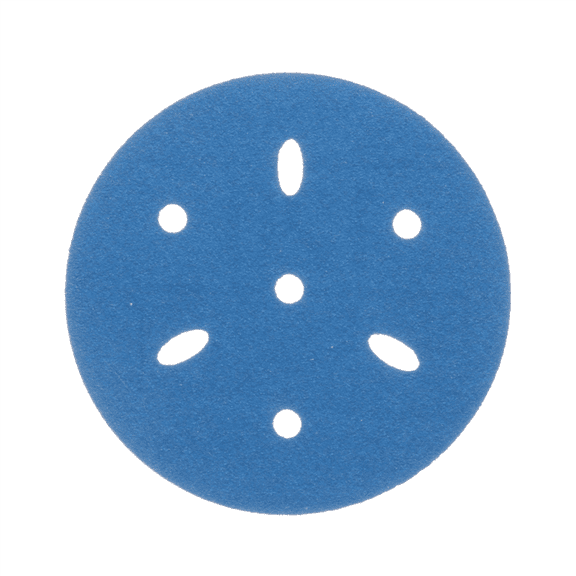 3M Hookit Blue Abrasive Disc 321U, 36144, 3 in, 120, Multi-hole
