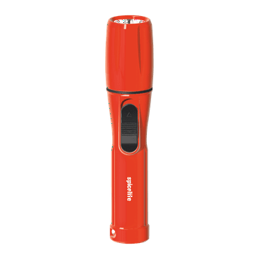 Spicelite Ray 75 Lumens, 0.75W LED Power, Small & Stylish Torch with 2AA Batteries - Multicolour