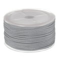 thumbnail image 1 of Unique Bargains Nylon Beading Thread Cord 2mm Extra Strong Braided Nylon String for Necklace Crafting 15M/49 Feet, Grey, 1 of 5