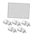 thumbnail image 1 of DOLITY Filet d'Aquarium pour Réservoir de Bureau Réservoir Couvercle Anti-Saut, 1 of 9