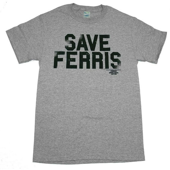 Ferris Bueller T-Shirt Save Ferris Officially Licensed Ferris