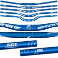 thumbnail image 2 of Spank Spike Race Bars 800mm Wide 50mm Rise 31.8mm Clamp Matte Blue Aluminum, 2 of 2
