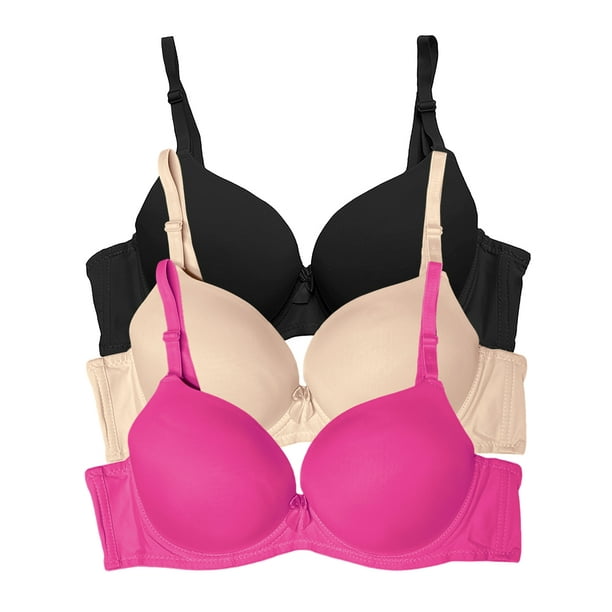 Paquete de Brasieres doble PUSH UP Tatys Fashion con Diferentes Colores  Aumenta Hasta Tallas