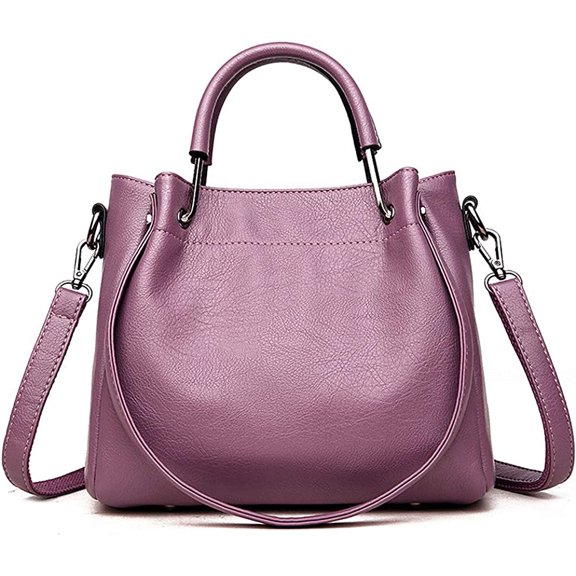 PIKADINGNIS Hobo Bags for Women Large Tote Handbags PU Leather Shoulder Bucket Purse