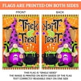 thumbnail image 3 of Ornament Collection FK190172-P3 Trick or Treat Day Falltime Halloween 28 x 40 in. Double-Sided Decorative Vertical House Flags Kit for Decoration Banner Garden Yard Gift, 3 of 7