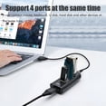 thumbnail image 5 of Splitter Multi Usb Hub Splitter Lead Adapter Para Pc/Laptop/Usb Fan 4 Puertos Usb 2.0 Hub Speravity EL017489-01, 5 of 5