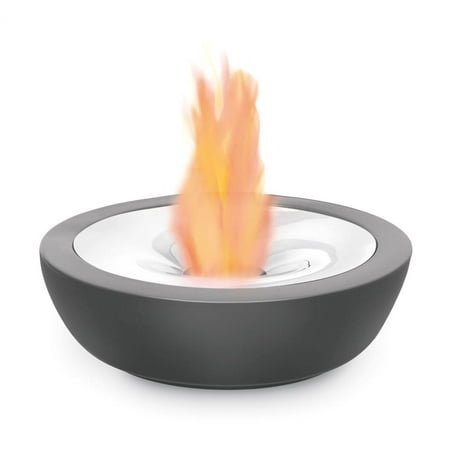 Fuoco Tabletop Large Gel Fire Pit In Black Walmart Com