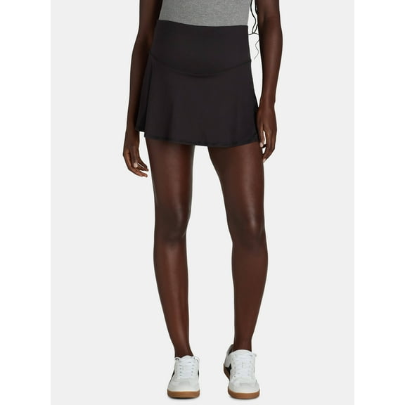 Time and Tru Women’s Active Maternity Skort, Sizes S-2X