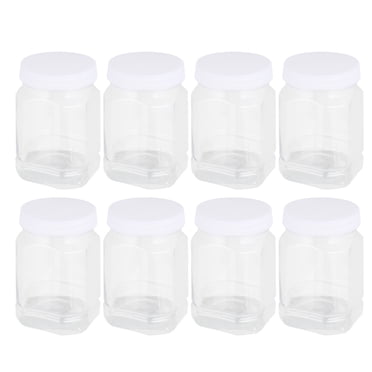1Chase 1000 ML Borosilicate Glass Food Storage Jar With Acacia Wood Air Tight Lid, Handmade Glass Canister For Kitchen Pantry Organizer, For Storing Pasta, Nuts, Coffee, Snacks, Set Of 3 (1000 ML