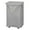 Gray, variant on mDesign Large Polyester Rolling Laundry Hamper - Wheels, Lid, Handles, Dark Gray