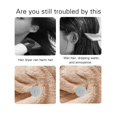 thumbnail image 2 of Agkxhdec Toalla De Microfibra Turbantes Para El Cabello Para Secar El Cabello Húmedo Envoltura Para El Cabello Para Mujeres (El Color De La Imagen Es Solo Como Referencia) (Marrón Marrón), 2 of 5
