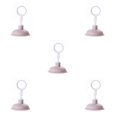 thumbnail image 1 of Naiovety Desatascador de inodoro, suministro de baño pequeño con asas, cepillo para cuenco, accesorios para el hogar, herramienta de limpieza rosa 5Conjunto, 1 of 6