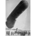 thumbnail image 2 of German Observation balloon in snow, w/ soldiers Poster Print (24 x 36), 2 of 4