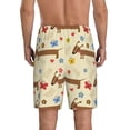 thumbnail image 6 of KLL Dachshund Dog And Flower for Men's 1-Pack Shorts,Sleep Pajama Shorts for Men Soft Pj Shorts Men's Pajama Bottoms Sleepwear -Large, 6 of 7